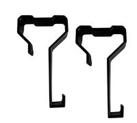 Vdaxvme Trailer Accessory Hook 2 Piece Clip-on Window Holder for Towel and Clothes Storage Around Window Frames Trailer Hook Clip on Towel Clothes Frame Storage Holder Travel Accessory Set