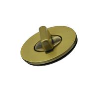 Vdaxvme Twist Turn Locks Purse Bag Closure Clasp Handbag Turn | Zinc Alloy Purse Closure Hardware for Bag Making, Repair, Small Leather Goods Projects