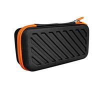 Vdaxvme Watch Storage Roll with 3 Compartments for Jewelry, Live Stream Accessories, Elegant Watch Case Roll Holder for Home or Business, Secure Zipper, Yellow