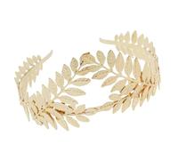 [Vdaxvme] Witch Greek Golden Leaf Head Party Headband Bride Greek Animation Hair Hoop Live Show Role Play