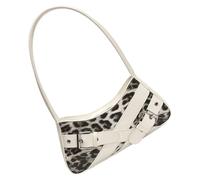 Vdaxvme Women Armpit Bag Retro Handbag All-matching Underarm Bag Leopards Print Shoulder Commuting For Daily Womens Shoulder Pu Leather Armpit Leopard Print Handbag For Everyday
