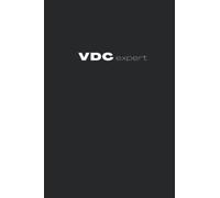 VDC Expert - Virtual Design & Construction Black: Lined Journal | Notebook | Planner | Work Organizer