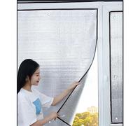 Aluminium Foil Insulation Film, Aluminium Foil Window Film Thermal Insulation Foil, Home Total Blackout Window Tint Film, Balcony Sun Visor(50x100cm/20 * 39in)