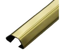 VDCVADKYE Cable Trunking for Wall, Corner Wire Hider,Aluminium Cable Duct,Speaker Wire Hider,Hide Wires Self Adhesive Cable Tidy,Cable Management For Home Office(Gold,2#)