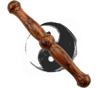 VDCVADKYE Tai Chi Qigong Ruler, Traditional Chinese Tai Chi Ruler Stick Solid Wood 33x4.5cm For Tai Chi Qigong Martial Arts Exercise(D)