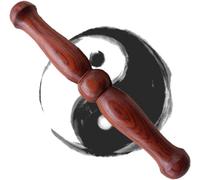 VDCVADKYE Tai Chi Qigong Ruler, Traditional Chinese Tai Chi Ruler Stick Solid Wood 33x4.5cm For Tai Chi Qigong Martial Arts Exercise(E)