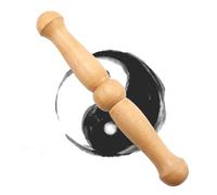 VDCVADKYE Tai Chi Qigong Ruler, Traditional Chinese Tai Chi Ruler Stick Solid Wood 33x4.5cm For Tai Chi Qigong Martial Arts Exercise(A)
