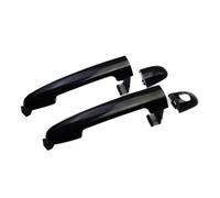 VDCXSE Outer Door Handle Shell 1/2/4 Pcs Black/Exterior Car Door Handle for Sonata 2006 2007 2008 2009 2010 2.4L 3.3L Front Rear Left Or Right