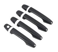 VDCXSE Outer Door Handle Shell for WRX STi 2015-2021 ABS Carbon Fiber Door Handle Cover Anti-Scratch Plastic Exterior Protector