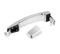 VDCXSE Outer Door Handle Shell Silver/Black Outer Door Handle for Captiva CG 2006 2007 2008 2009 2010 2011 2012 2013 2014 2015 2016 2017 2018 Replace