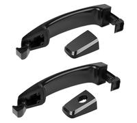 VDCXSE Outer Door Handle Shell Silver/Black Outer Door Handle for Captiva CG 2006 2007 2008 2009 2010 2011 2012 2013 2014 2015 2016 2017 2018 Replace