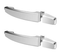 VDCXSE Outer Door Handle Shell Silver/Black Outer Door Handle for Captiva CG 2006 2007 2008 2009 2010 2011 2012 2013 2014 2015 2016 2017 2018 Replace