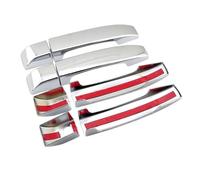 VDCXSE Outer Door Handle Shell Silver Door Handle Covers for Rover for Range for Vogue L322 02-12 2002 2003 2004 2005 2006 2007 2008 2009 2010 2011 2012