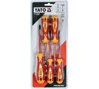 VDE 1000V Insulated Screwdriver Set Slotted Phillips Drivers YATO YT-2827