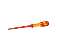 VDE slot screwdriver C.K Dextro VDE T49144-025 Blade width: 2.5mm Blade length: 75mm