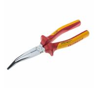 VDE Snipe Nose Pliers 200mm 45° Tested To 1000V Pliers Pipe Wrench Pincers Top