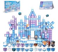 Vdealen 300 PCS Magnetic Blocks-Building Blocks, Stacking Magnet Cubes Toy for Kids, STEM Montessori Sensory Toys for Boys and Girls Age 3 4 5 6 7 8 9 10 11 12 Christmas Birthday Gift