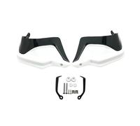 VDFNGFD 1 Pair Motorcycle Handguards Compatible With 400GT 650GT 800MT 650MT 400MT Accessories Handlebar Hand Guards Protectors(White Black Set)