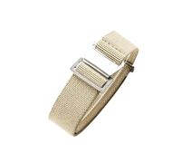 VDFNGFD 18 20 22mm Nylon Strap Compatible With Samsung Galaxy Watches 3 Compatible With Amazfit Watch Troops Parachute Backpack Watctband(Khaki,20MM_ROSE GOLD BUCKLE)