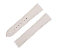 VDFNGFD 20/21/22mm FKM Bracelet Curved End Link With Soft Fluororubber Watch Band Compatible With Strap Black Bay 1958 M79230R M79363N(Apricot,22MM WITHOUT LINK_GOLD POINT BUCKLE)