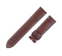 VDFNGFD 22mm 24mm Soft Cow Leather Watchband Compatible With Strap Premier Superocean Avenger Navitime World Bracelet(Brown Bamboo,24-20MM_WITHOUT BUCKLE)