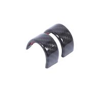VDFNGFD Compatible With ABS Black/Red Compatible With BMW 5 Series G60 2024 2025 Directions Ring Cover Auto Accessories(Carbon fibre)