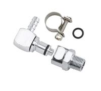 VDFNGFD Compatible with BMW S1000RR/R/XR R1200GSW/GSW ADV/RTW/RW/RSW Line Hose Quick Release Disconnect Coupling Kit(Silver Set A)