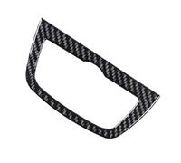 VDFNGFD Compatible with BMW X3 X4 G01 G02 G08 2018-2021 Soft Carbon Fiber Car Headlight Switch Cover Trim Sticker Car Interior Accessories