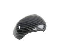 VDFNGFD Compatible with Carbon Fiber Car Gear Head Shift Knob Cover Trim Compatible with Blazer 2020 2021 2022 Interior Accessories
