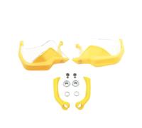 VDFNGFD Compatible With Carbon Look Handguard Hand Shield Protector Windshield Compatible With BMW R1200GS R1200 GS LC R1250GS GSA F800GS ADV S1000XR F750GS F850GS(Yellow Clear Set)