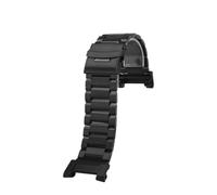 VDFNGFD Compatible With Casio Mudmaster GWG-B1000 The Third Generation Modified Stainless Steel Metal Watch Strap Black Bracelet Men(Style-3107-Black)