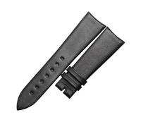 VDFNGFD Compatible With HAMILTON AMERICAN CLASSIC H38755731 LEATHER WATCH STRAP(Black Yellow,22mm)