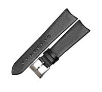 VDFNGFD Compatible With HAMILTON AMERICAN CLASSIC H38755731 LEATHER WATCH STRAP(Coal Black,20mm)