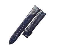 VDFNGFD Compatible With JAEGER-LECOULTRE MASTER 1258420 ALLIGATOR WATCH STRAP(Coal Black)