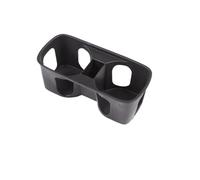 VDFNGFD Compatible With Land Rover Defender 90 110 130 2020-2024 TPE Black Car Center Console Water Cup Holder Storage Box Car Interior Accessories(For 2022-2024)