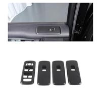 VDFNGFD Compatible With Land Rover Discovery 4 LR4 2010-16 For Range Rover Sport 2010-2013 Window Lift Switch Button Control Panel Frame Cover Trim(Matte black)