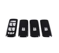 VDFNGFD Compatible With Land Rover Discovery 4 LR4 2010-16 For Range Rover Sport 2010-2013 Window Lift Switch Button Control Panel Frame Cover Trim(Glossy black)