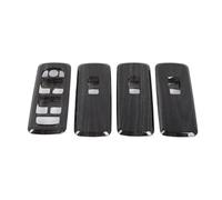 VDFNGFD Compatible With Land Rover Discovery 4 LR4 2010-16 For Range Rover Sport 2010-2013 Window Lift Switch Button Control Panel Frame Cover Trim(Black Wood Grain)
