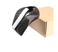 VDFNGFD Compatible With Maserati Levante Ghibli Quattroporte 2013-2018 Real Carbon Fiber Car Shift Hood Decorative Sticker Car Accessories(Black,Quattroporte 13-18)