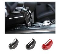 VDFNGFD Compatible With Maserati Levante Ghibli Quattroporte 2013-2018 Real Carbon Fiber Car Shift Hood Decorative Sticker Car Accessories(Green,Levante 16-18)