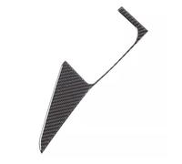 VDFNGFD Compatible With Nissan Frontier 2022-2024 Soft Carbon Fiber Car Port Trim Frame Panel Sticker Car Interior Accessories(Black Carbon Fiber)
