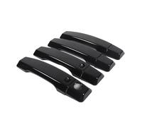 VDFNGFD Compatible With Nissan Titan 2016-2023 Car Styling ABS Silver Outer Door Handle Cover Trim Sticker Exterior Accessories(Glossy Black)