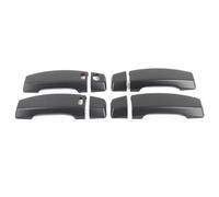 VDFNGFD Compatible With Nissan Titan 2016-2023 Car Styling ABS Silver Outer Door Handle Cover Trim Sticker Exterior Accessories(Matte Black)