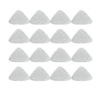 VDFNGFD Compatible With O-cedar/vileda 100 Steam Mop Pad Triangular Cloth Cleaning Tool Floor Clothwith Strong Water Absorption Accessories(16pcs)