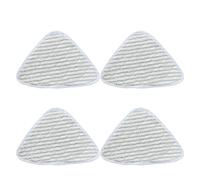 VDFNGFD Compatible With O-cedar/vileda 100 Steam Mop Pad Triangular Cloth Cleaning Tool Floor Clothwith Strong Water Absorption Accessories(4pcs)