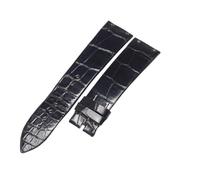 VDFNGFD Compatible With PIAGET LIMELIGHT MAGIC HOUR G0A29062 ALLIGATOR WATCH STRAP(BLACK,20mm)