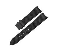 VDFNGFD Compatible With PIAGET POLO G0A41002 RUBBER STRAP 21MM(BLACK)