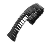 VDFNGFD Compatible With Rado SINTRA Series Black Ceramic Strap Compatible With Men Women Bracelet Double Press Folding Buckle 17mm 26mm 29mm(29mm)