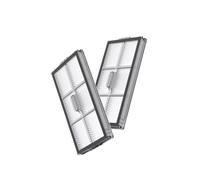 VDFNGFD Compatible With Saros 10R Accessory Main/Side Brush Mop Cloth Hepa Filter Dust Bag Replacement Parts Robot Vacuum Cleaner(2pcs Filter)