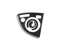 VDFNGFD Compatible with Toyota Prius 2012-2015 Carbon Fiber Car Central Control Gear Shift Panel Trim Cover Decoration Sticker Interior Accessories(Black RHD)
